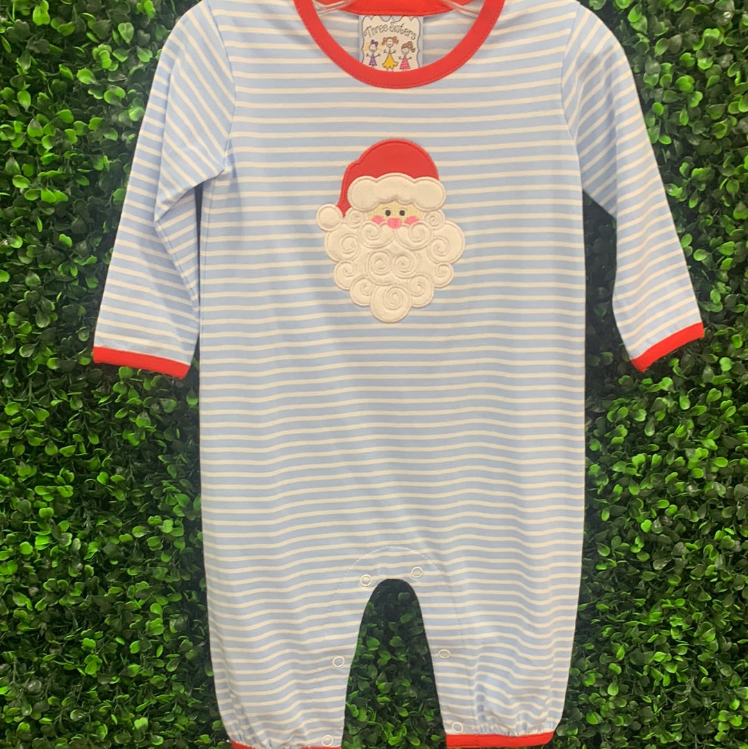 Santa Appliqué Boys Romper