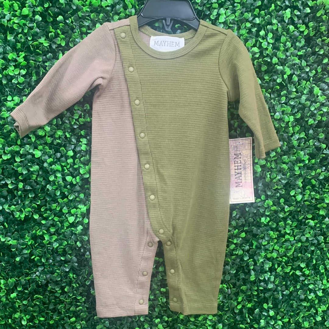 Oakley Textured Waffle Knit Romper