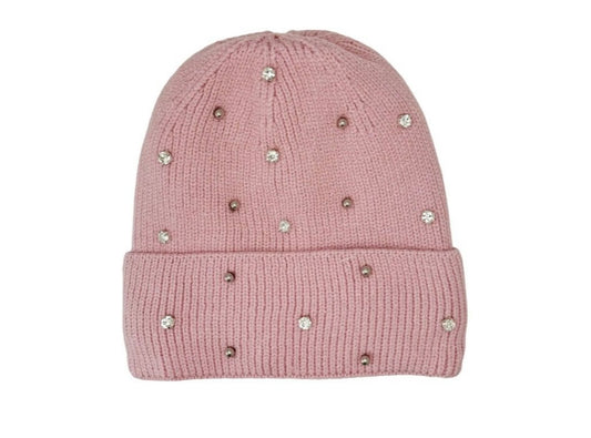 Pink Gem Beanie