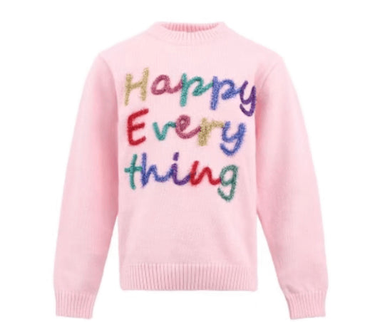 Happy Everything Tinsel Sweater