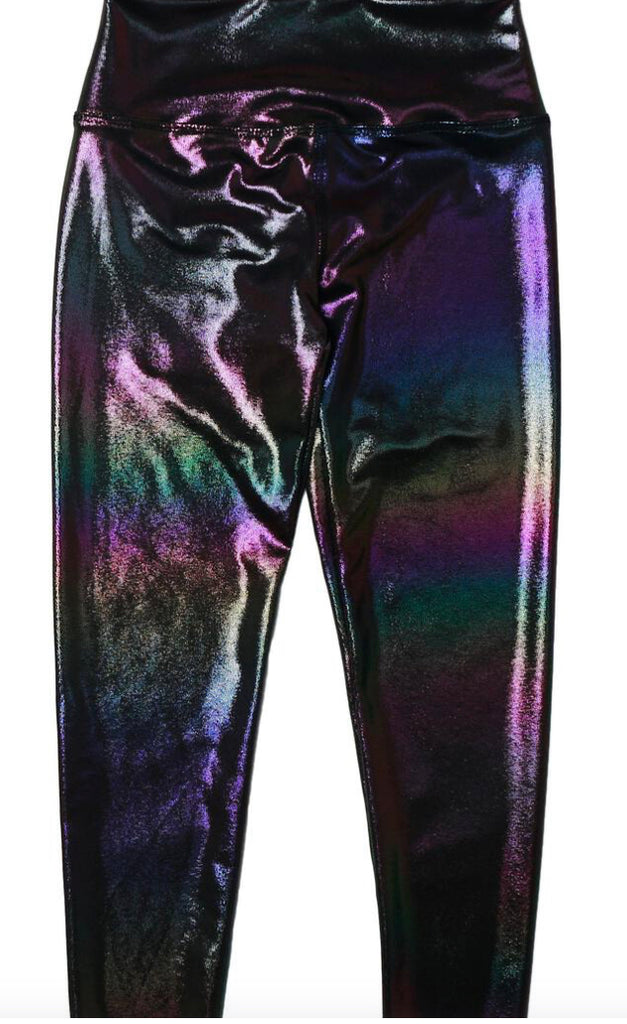 RAINBOW IRIDESCENT LEGGINGS