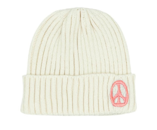 Peace and Love Beanie