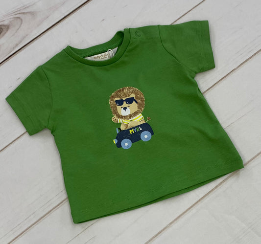 Green Lion Short Sleeve Shirt