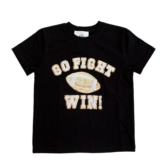 Go, Fight, Win Sequin Shirt