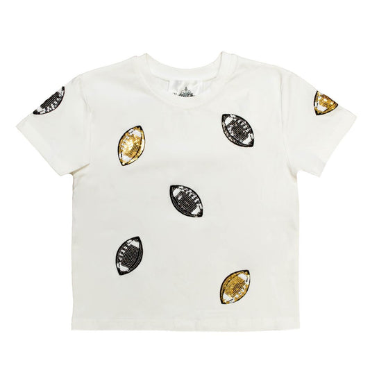 Black and Gold Football Shirt