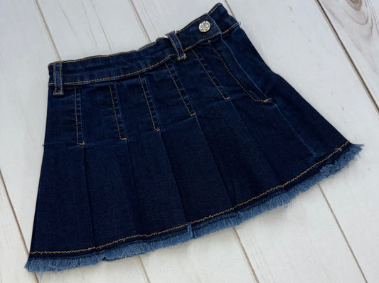 Denim Skirt w/Belt