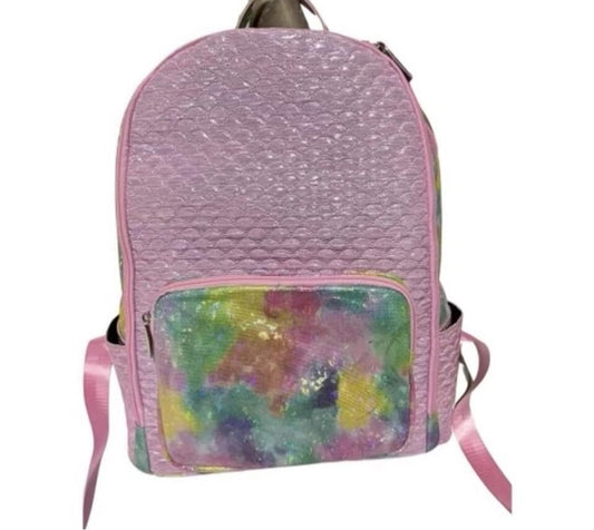 Scale Light Pink Backpack