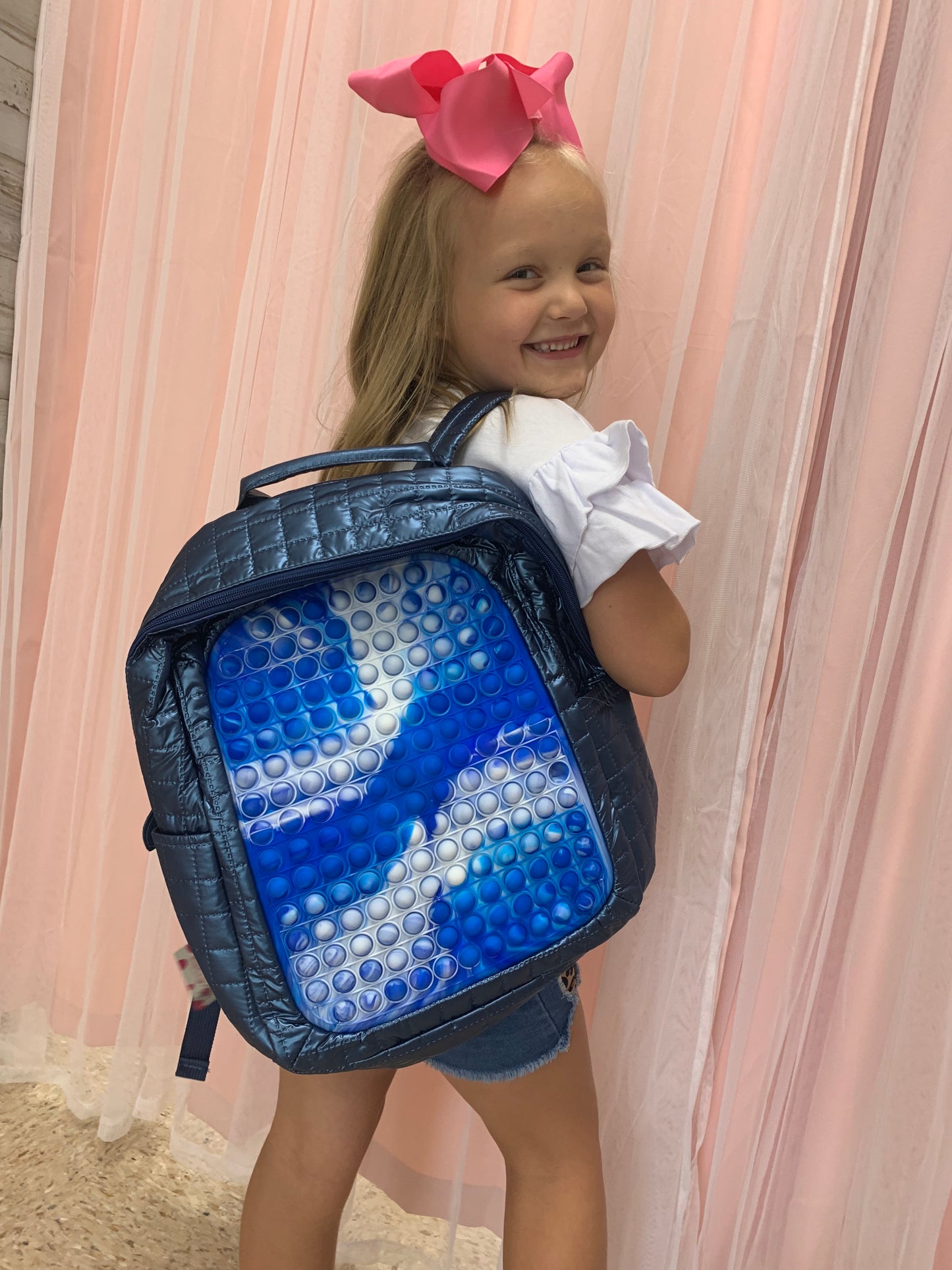 Blue Pop Backpack