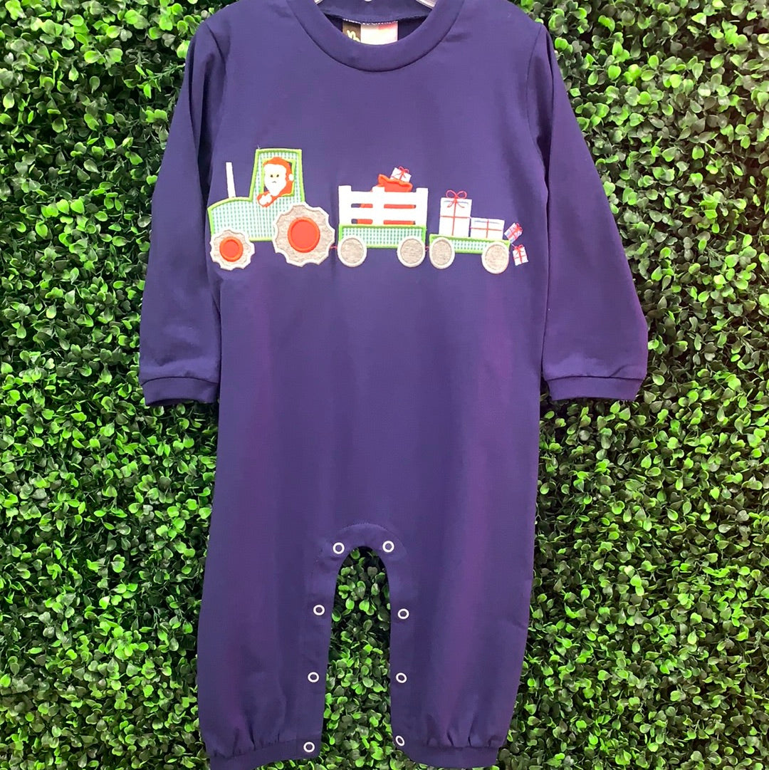 Santa’s Coming Boys Romper