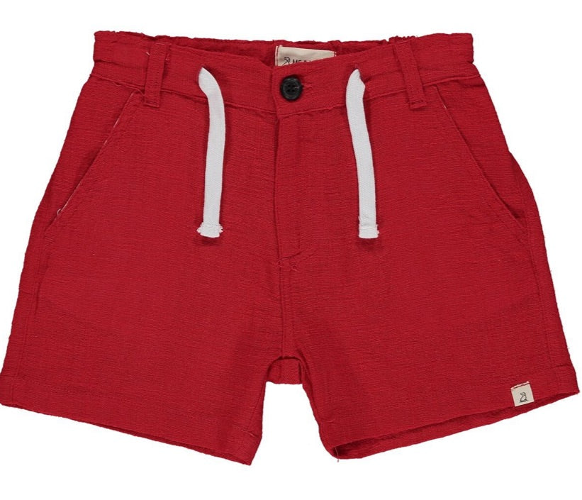 Red Crew Shorts