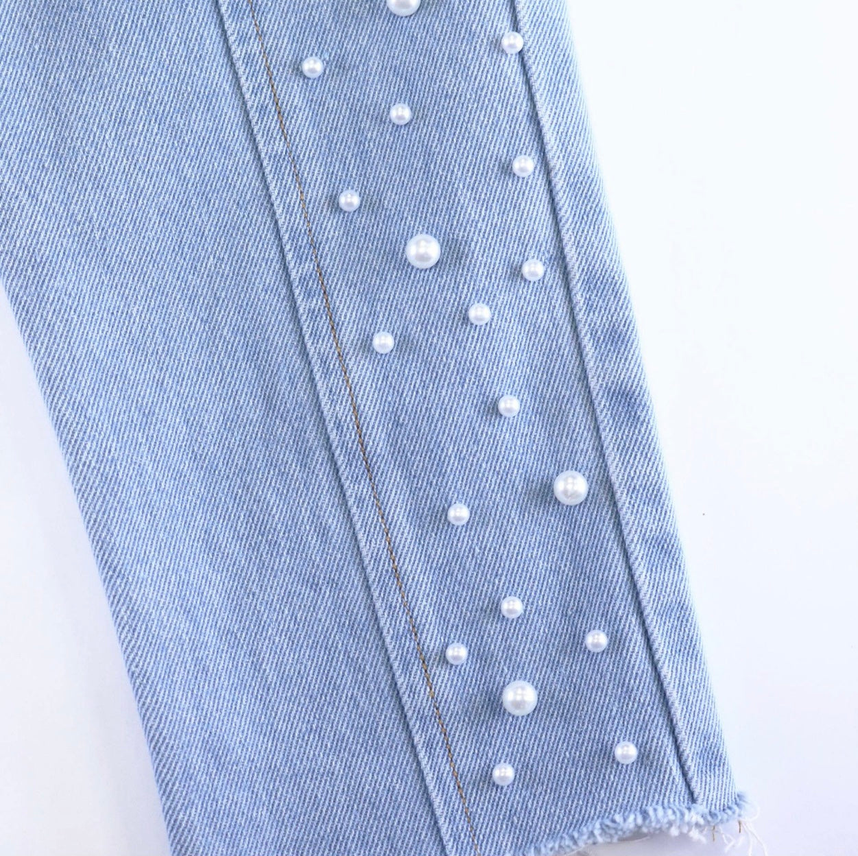 Studded Pearl Jeans