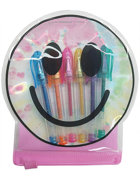 Happy Face Mini Gel Pen Set