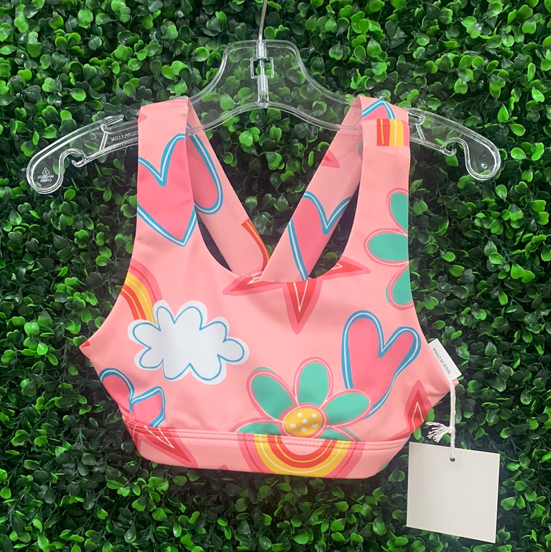 Sports Bra - Flower Power