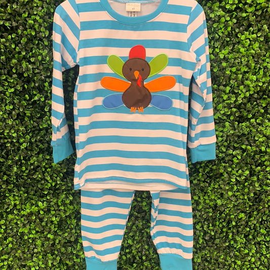 Turkey Boy’s Striped PJs