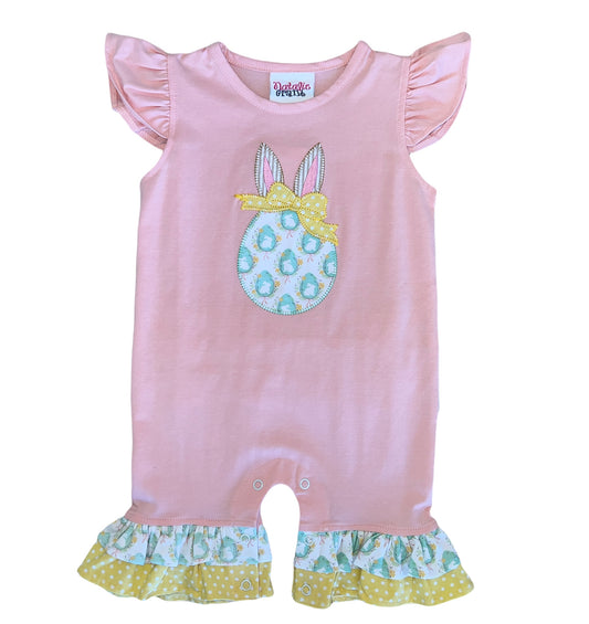 Pink Bunny Romper