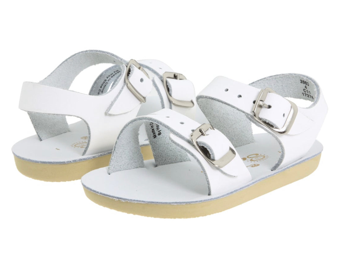 Sun San Sandals-White