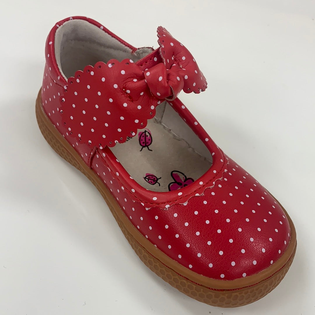 Knotty Red Polka Dot Shoes